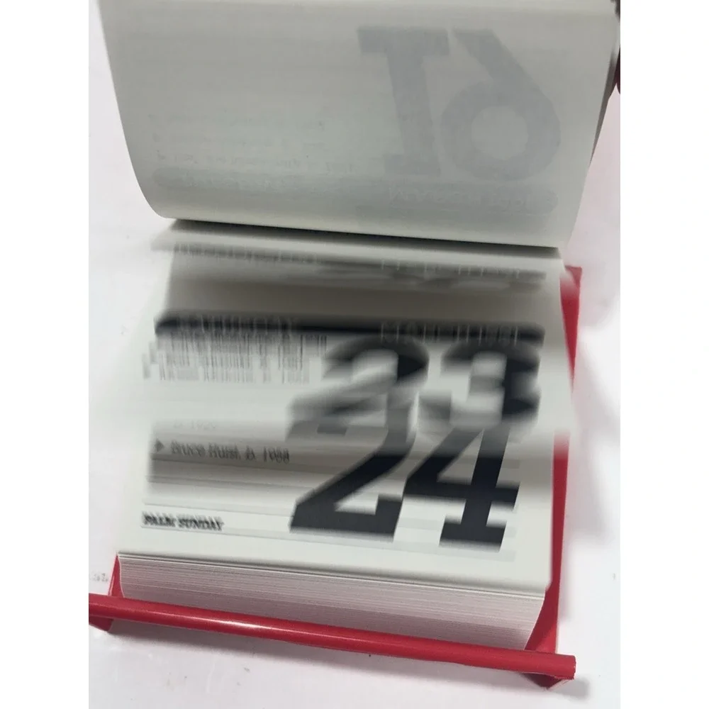 1991 365 Sports Facts A Year Calendar Daily Memorabilia Page-A-Day Original‎